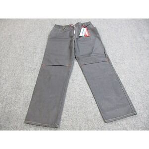VINTAGE‎ Mecca DNM Jeans Mens 38x34 Black Johnson S-Wax Y2K Hip Hop Deadstock